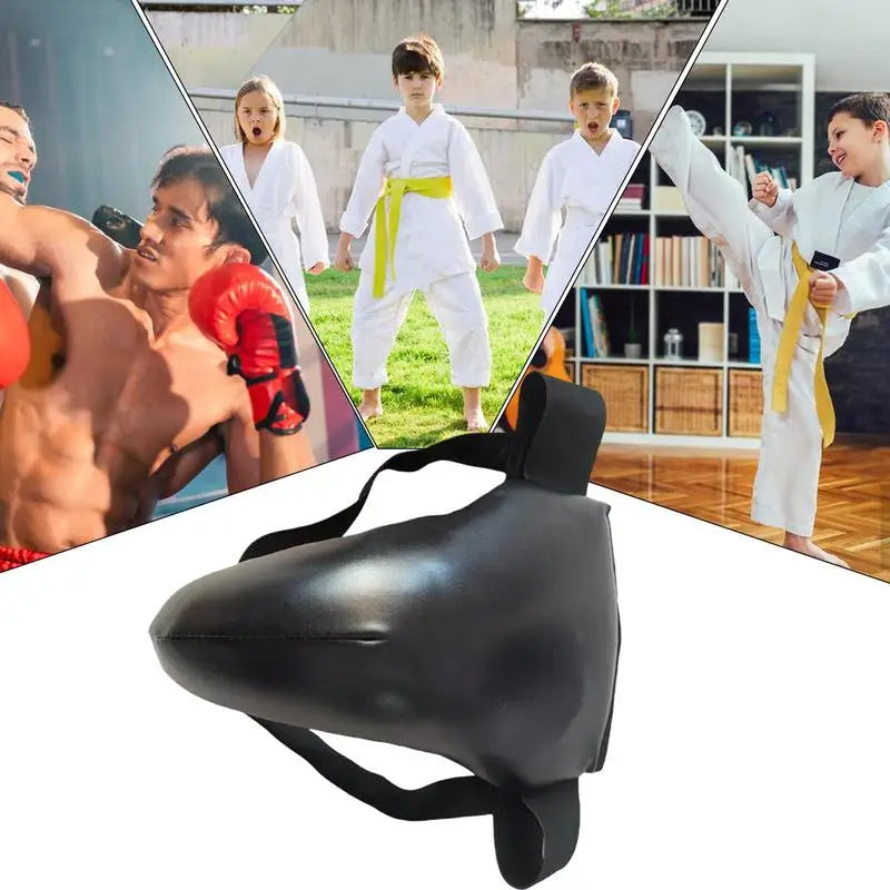 Groin Guard Boxing Training Equipment Groin Protector Cup Boxing Training Equipment Protective Gear For Karate Muay Thai